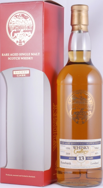 Rosebank 1990 13 Years Sherry Cask Duncan Taylor Whisky Galore Rare Aged Lowland Single Malt Scotch Whisky 46,0%