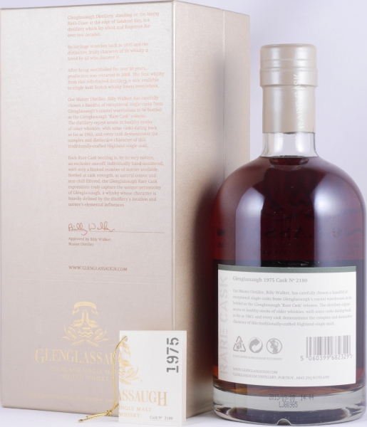 Glenglassaugh 1975 40 Years Massandra Madeira Puncheon Cask No. 2180 Highland Single Malt Scotch Whisky 43.9%