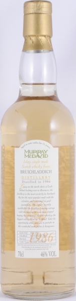 Bruichladdich 1986 11 Years Refill Sherry Cask No. MM 2083 Murray McDavid Islay Single Malt Scotch Whisky 46,0%