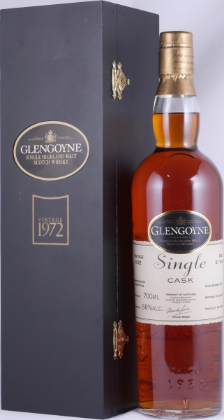 Glengoyne 1972 31 Years Single Cask No. 2970 Highland Single Malt Scotch Whisky Cask Strength 56.0%