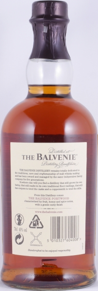 Balvenie 21 Years Port Wood Limited Release 2008 Highland Single Malt Scotch Whisky 40.0%