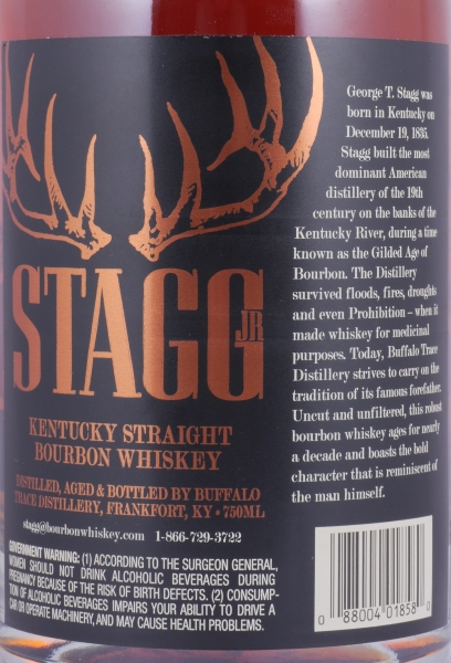 Stagg Jr. Release 2018 / Batch 10 Kentucky Straight Bourbon Whiskey Barrel Proof 63.2%