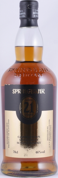 Springbank 21 Years A Legend Returns Limited Edition 2013 Bourbon and Sherry Casks Campbeltown Single Malt Scotch Whisky 46.0%