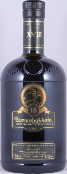 Bunnahabhain XVIII 18 Years Limited Release Islay Single Malt Scotch Whisky 43.0%