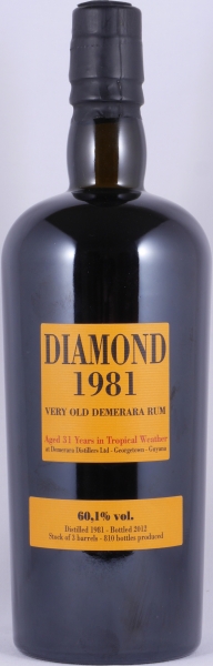 Velier Diamond 1981 31 Years Cask # 10537-10536-10539 Very Old Demerara Guyana Rum 60.1%