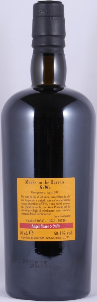 Velier Diamond 1981 31 Years Cask # 10537-10536-10539 Very Old Demerara Guyana Rum 60.1%