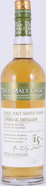Laphroaig 1996 15 Years Refill Hogshead Cask No. DL 7966 Douglas Laing Old Malt Cask Islay Single Malt Scotch Whisky 50,0%