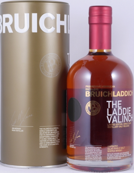 Bruichladdich 1992 23 Years Bourbon/Barbaresco Cask No. 25 R07/006 Laddie Crew Valinch No. 10 Sean Gordon Islay Single Malt Scotch Whisky 50,1%