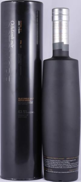 Bruichladdich 2002 5 Years Octomore Edition 01.1 Ochdamh-mor American Oak Buffalo Trace Casks Islay Single Malt Scotch Whisky 63,5%