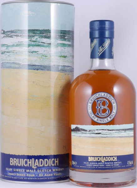 Bruichladdich Legacy Series Four 32 Years Islay Single Malt Scotch Whisky Cask Strength 47.5%