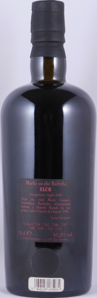 Enmore 1995 16 Years ELCR Casks #7104-7111 Velier Full Proof Old Demerara Rum 61.2%