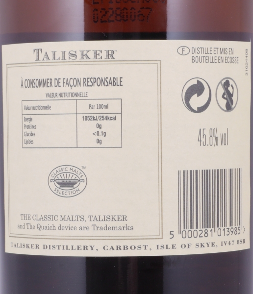 Talisker 1993 14 Years Distillers Edition 2007 Special Release TD-S: 5JV Isle of Skye Single Malt Scotch Whisky 45,8%