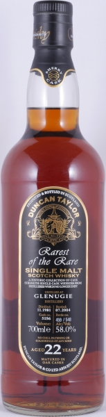Glenugie 1981 22 Years Sherry Cask No. 5156 Duncan Taylor Rarest of the Rare Highland Single Malt Scotch Whisky 58,0%