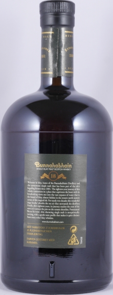 Bunnahabhain XVIII 18 Years Limited Release Islay Single Malt Scotch Whisky 43,0% 1,0 L