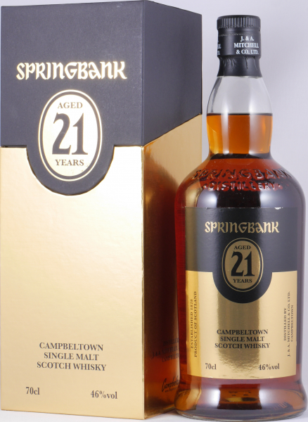Springbank 21 Years Limited 2019 Edition Port and Rum Casks Campbeltown Single Malt Scotch Whisky 46.0%