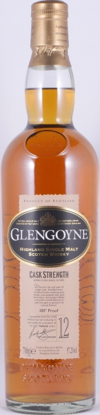 Glengoyne 12 Years 100° Proof Highland Single Malt Scotch Whisky Cask Strength 57,2%