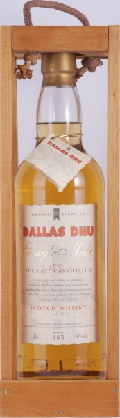 Dallas Dhu 1983 The Last Cask Filled Remnant Oak Cask No. 327 Historic Collection Speyside Single Malt Scotch Whisky 48.0%