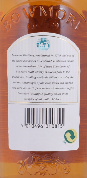 Bowmore Legend No.1 St. Ives Limited Edition 1st Release Islay Single Malt Scotch Whisky 40.0%