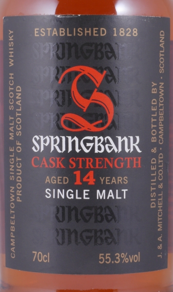 Springbank 1997 14 Years Sherry Cask No. 98/144-2 Limited Special Edition Campbeltown Single Malt Scotch Whisky 55,3%