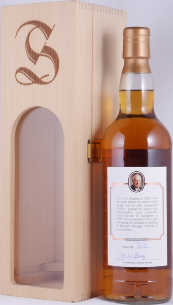 Springbank 1974 25 Years Oak Cask Frank McHardy 40 Years in Distilling Campbeltown Single Malt Scotch Whisky 46,0%