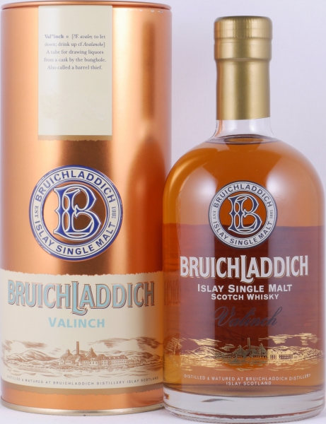 Bruichladdich 1972 30 Years Bourbon Cask No. 9 The Valinch to reopening the Distillery 2002 Islay Single Malt Scotch Whisky 44.8%