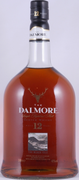 Dalmore 12 Years The Black Isle Highland Single Malt Scotch Whisky 40.0% 1.0L