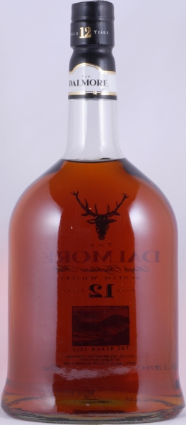 Dalmore 12 Years The Black Isle Highland Single Malt Scotch Whisky 40.0% 1.0L