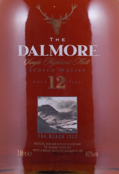 Dalmore 12 Years The Black Isle Highland Single Malt Scotch Whisky 40.0% 1.0L