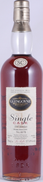 Glengoyne 1971 26 Years Spanish Sherry Oak Cask No. 4678 Highland Single Malt Scotch Whisky 57,0%