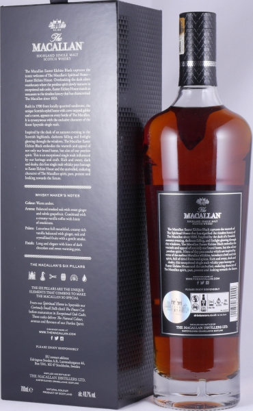 Macallan Easter Elchies Black 2019 Sherry Oak Casks Limited Release Highland Single Malt Scotch Whisky 49.7%