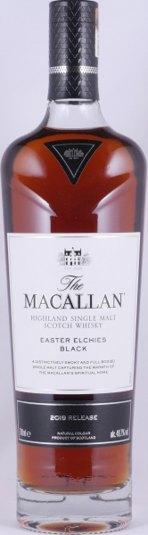 Macallan Easter Elchies Black 2019 Sherry Oak Casks Limited Release Highland Single Malt Scotch Whisky 49.7%