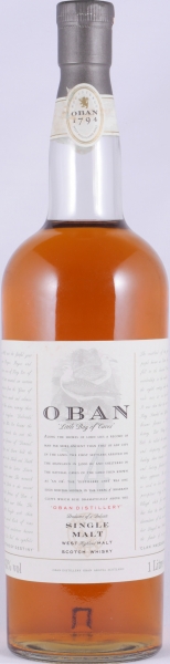 Oban 14 Years Classic Malts of Scotland Little Bay of Caves Highland Single Malt Scotch Whisky 43.0% 1.0 L