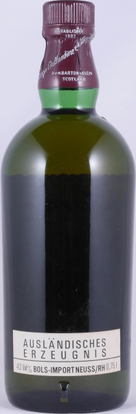 Ballantines 30 Years Very Old Scotch Whisky Bols-Import Neuss 43.0%
