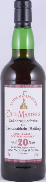 Bunnahabhain 1979 20 Years Sherry Cask No. 9677 James MacArthur Old Masters Islay Single Malt Scotch Whisky 57.0%