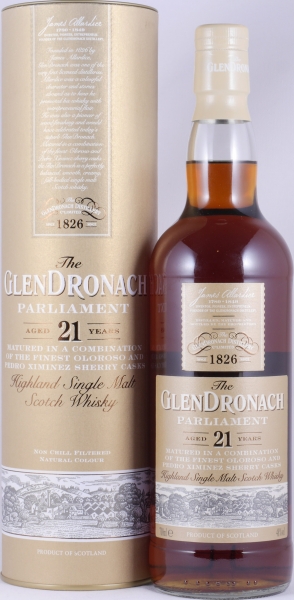 Glendronach 21 Years Parliament Release 2015 Highland Single Malt Scotch Whisky 48.0%