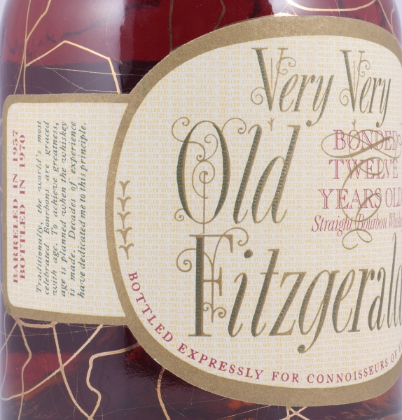 Very Very Old Fitzgerald 1957 12 Years A Collectors Item Stitzel-Weller Kentucky Straight Bourbon Whiskey 43,0%