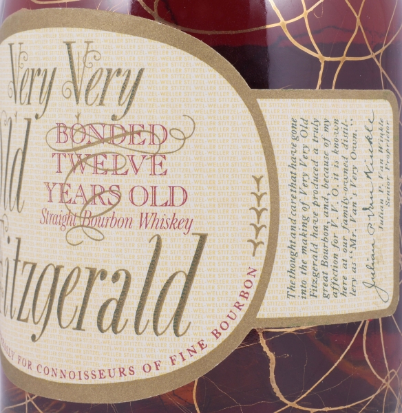 Very Very Old Fitzgerald 1957 12 Years A Collectors Item Stitzel-Weller Kentucky Straight Bourbon Whiskey 43,0%
