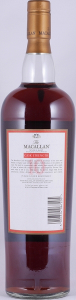 Macallan 10 Years Cask Strength Sherry Oak Highland Single Malt Scotch Whisky 57,8% 1,0 Liter