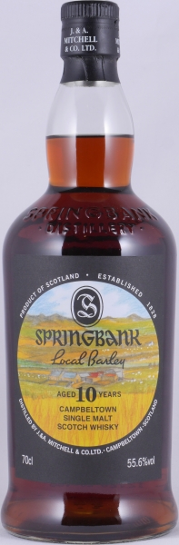 Springbank 2010 10 Years Local Barley Release 2020 Oloroso Sherry Casks Campbeltown Single Malt Scotch Whisky 55,6%