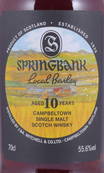 Springbank 2010 10 Years Local Barley Release 2020 Oloroso Sherry Casks Campbeltown Single Malt Scotch Whisky 55,6%