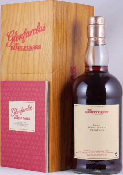 Glenfarclas 1963 48 Years The Family Casks First Fill Sherry Hogshead Cask No. 179 Highland Single Malt Scotch Whisky 50,4%