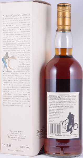 Macallan 1974 18 Years Sherry Wood Highland Single Malt Scotch Whisky 43,0%