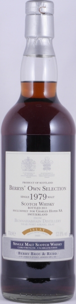 Bunnahabhain 1979 32 Years Sherry Cask No. 9469 Berrys Own Selection Islay Single Malt Scotch Whisky 53.8%