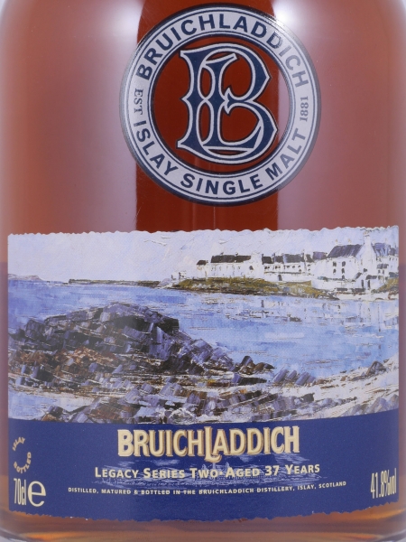 Bruichladdich Legacy Series Two 37 Years Islay Single Malt Scotch Whisky Cask Strength 41,8%