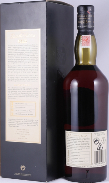 Lagavulin 1979 18 Years Distillers Edition 1997 1st Special Release lgv.4/463 Islay Single Malt Scotch Whisky 43.0%