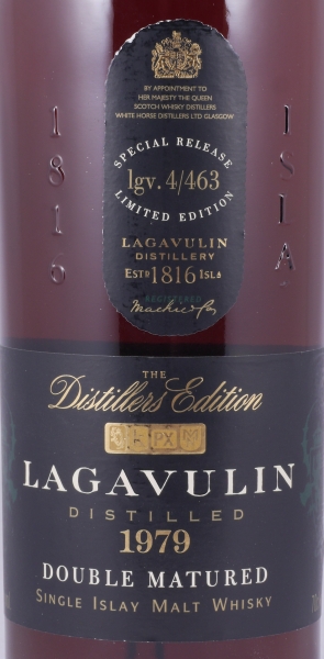 Lagavulin 1979 18 Years Distillers Edition 1997 1st Special Release lgv.4/463 Islay Single Malt Scotch Whisky 43.0%