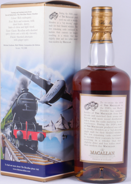 Macallan Twenties 1920s Limited Travel Range Highland Single Malt Scotch Whisky 40,0%