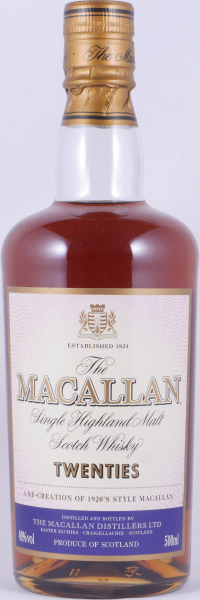 Macallan Twenties 1920s Limited Travel Range Highland Single Malt Scotch Whisky 40,0%