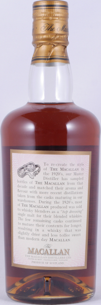 Macallan Twenties 1920s Limited Travel Range Highland Single Malt Scotch Whisky 40,0%
