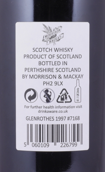 Glenrothes 1997 22 Years Sherry Puncheon No. 7168 Càrn Mòr Celebration of the Cask Highland Single Malt Scotch Whisky 58,7%